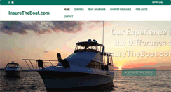 Desktop Screenshot of insuretheboat.com